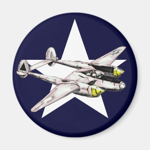 Beleuchtung P38 Magnet