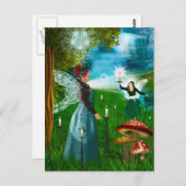 Beleuchtung Postkarte (Vorne/Hinten)