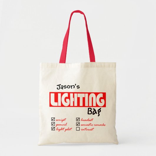 Beleuchtungs-Taschen-Tasche Tragetasche (Vorne)