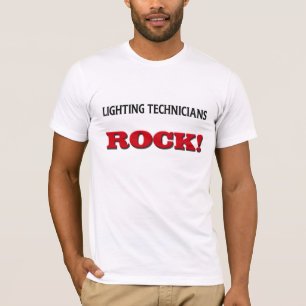 Beleuchtungs-Techniker-Felsen T-Shirt