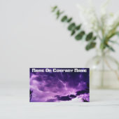 Beleuchtungs-Visitenkarte Visitenkarte (Stehend Vorderseite)