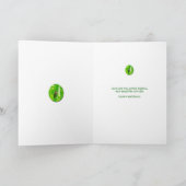 Beleuchtungs-Wanzen-Geburtstags-Karte Karte (Innenseite)