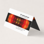 Beleuchtungsdesigner: Falsche Visitenkarte Visitenkarten (Rückseite)