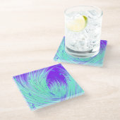 Beleuchtungsfeld Glasuntersetzer (Schrägansicht)