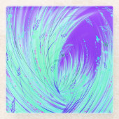 Beleuchtungsfeld Glasuntersetzer (Vorderseite)