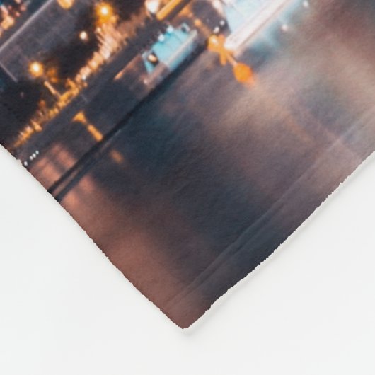 BELEUCHTUNGSSTRIKE FLEECEDECKE (Ecke)