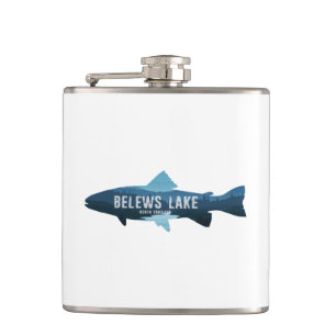 Belews Lake North Carolina Fisch Flachmann