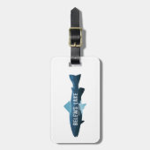 Belews Lake North Carolina Fish Gepäckanhänger (Vorderseite vertikal)