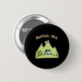 Belfair Wa Berge Wandern Klettern Camping Und O Button (Vorne & Hinten)