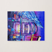 Belfast Alive - East Belfast - Titanic und Strand Puzzle (Horizontal)