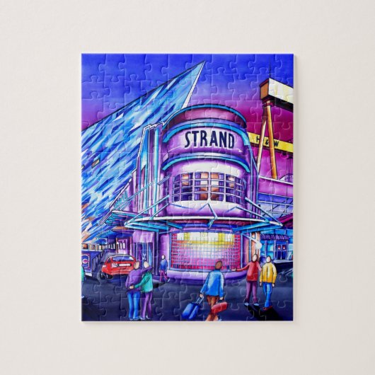 Belfast Alive - East Belfast - Titanic und Strand Puzzle (Vertikal)