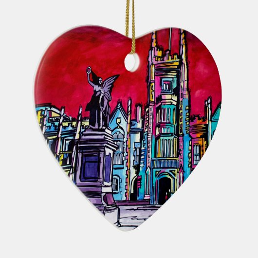 Belfast Alive - Queens University Keramikornament (Rechts)