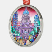 Belfast Alive - Royal Avenue Silbernes Ornament (Links)