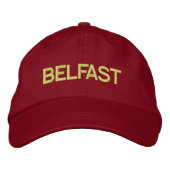 Belfast Cap Bestickte Kappe (Vorderseite)