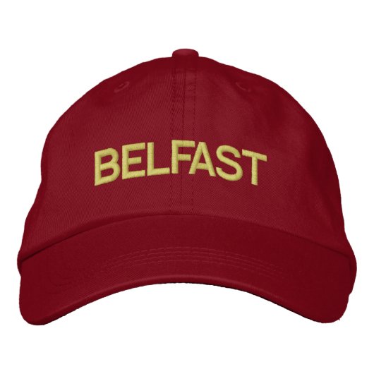 Belfast Cap Bestickte Kappe (Vorderseite)