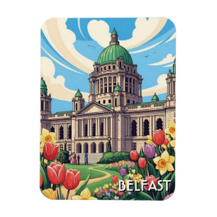 Belfast City Hall Nordirland Reise Magnet