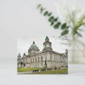 Belfast City Hall Postkarte (Stehend Vorderseite)