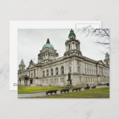 Belfast City Hall Postkarte (Vorne/Hinten)