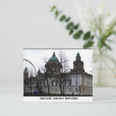 Belfast City Hall Postkarte (Stehend Vorderseite)