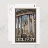 Belfast City Hall Postkarte (Vorne/Hinten)