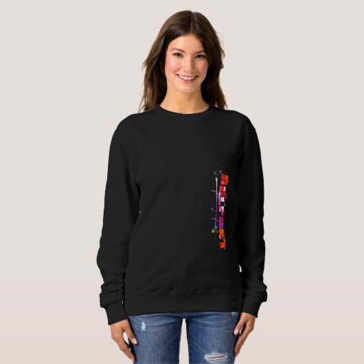 Belfast Cityscape Belfast Skyline Sweatshirt (Vorne ganz)