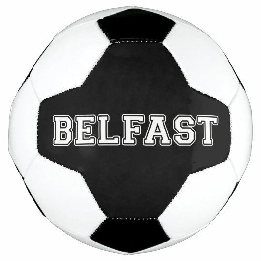 Belfast Fußball (Vorderseite)
