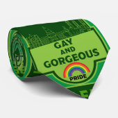 Belfast Gay Pride - Brighton Ireland LGBT - Krawatte (Gerollt)