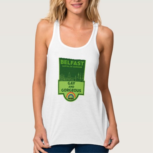 Belfast Gay Pride - Brighton Ireland LGBT - Tank Top (Vorderseite)