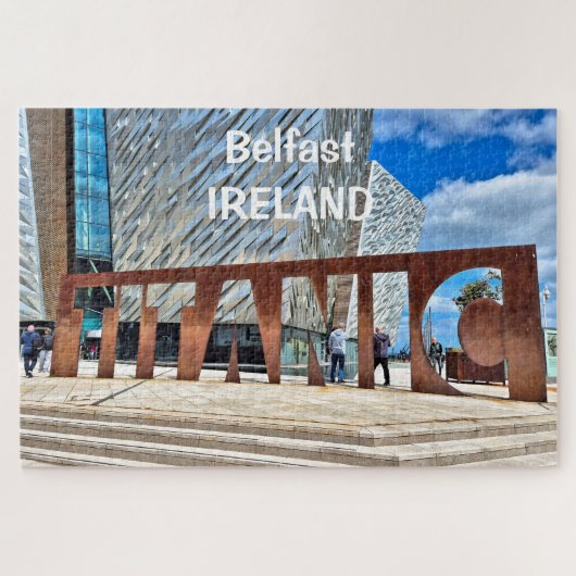 Belfast, Irland: Titanic Puzzle (Horizontal)