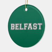 Belfast Keramik Ornament (Links)