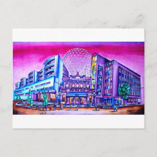 Belfast mit Ulster Hall & TGWU Gebäude Postkarte