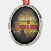 Belfast Nordirland Ornament Aus Metall (Links)