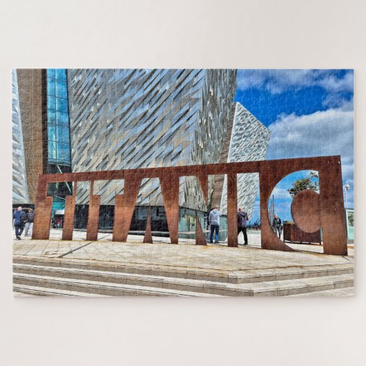 Belfast, Nordirland: Titanic Puzzle (Horizontal)