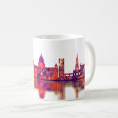 Belfast Northern Ireland Skyline Kaffeetasse (VorderseiteRechts)
