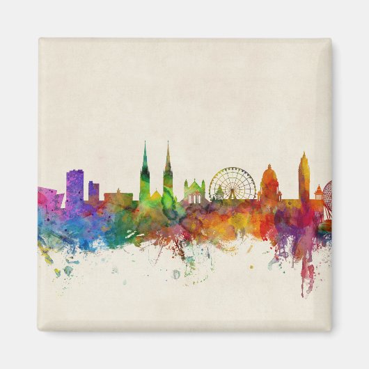 Belfast Northern Ireland Skyline Magnet (Vorne)