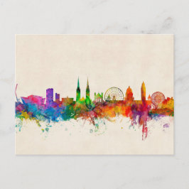 Belfast Northern Ireland Skyline Postkarte
