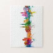 Belfast Northern Ireland Skyline Puzzle (Vertikal)