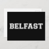 Belfast Postkarte (Vorne/Hinten)