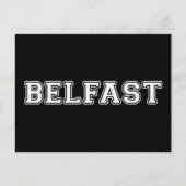 Belfast Postkarte (Vorderseite)