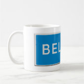 Belfast road sign kaffeetasse (Links)