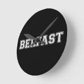Belfast Runde Wanduhr (Winkel)