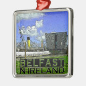 Belfast Silbernes Ornament (Links)