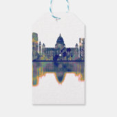 Belfast Skyline Geschenkanhänger (Rückseite)