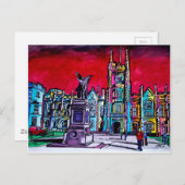 Belfast - Universität Queens Postkarte (Vorne/Hinten)