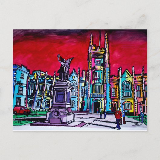 Belfast - Universität Queens Postkarte (Vorderseite)