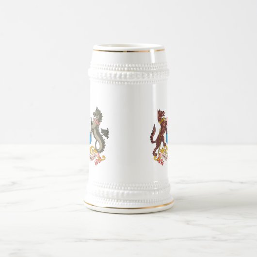 Belfast-Wappen Bierglas (Mittel)