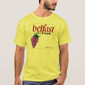 Belfast-Wein-Team T-Shirt (Vorderseite)