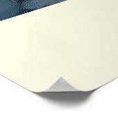 Belfast Winter Night-Szene Poster (Ecke)