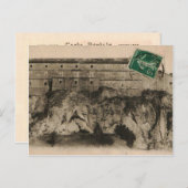 Belfort Chateau and Lion 1905 Replica Postkarte (Vorne/Hinten)