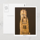 Belfry in Brügge Postkarte (Vorne/Hinten)